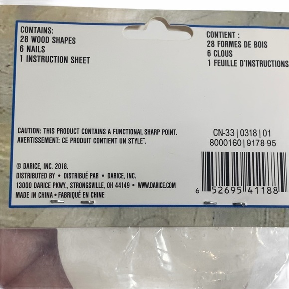 Darice Wood Model Kit Attack Helicopter - Picture 3 of 4